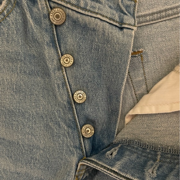 NWOT A&F High Rise Dad Jeans Size 27 - Picture 5 of 5